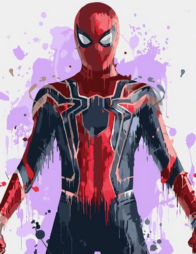 SX- GX2754   Paint by numbers - Spiderman