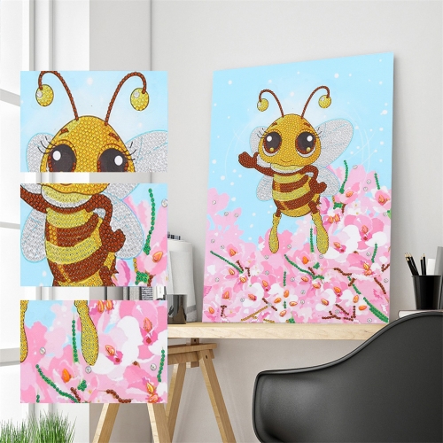 SX-V003   30x40cm   Diamond Painting Kit -  Bee