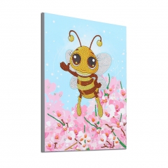 SX-V003   30x40cm   Diamond Painting Kit -  Bee