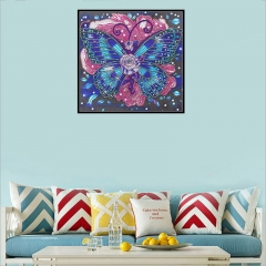 SX-V004   30x30cm  Diamond Painting Kit -  Butterfly