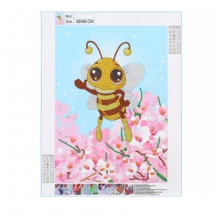 SX-V003   30x40cm   Diamond Painting Kit -  Bee