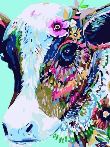 SX- GX2854-ZC1492   Paint by numbers - Cows