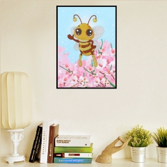 SX-V003   30x40cm   Diamond Painting Kit -  Bee