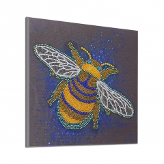 SX-V002  30x30cm   Diamond Painting Kit -  Bee