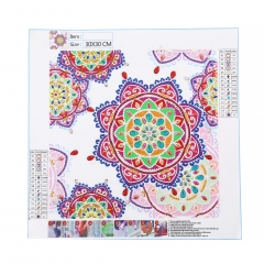 SX-V009   30x30cm  Diamond Painting Kit -  Flower