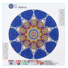 SX-V008   30x30cm  Diamond Painting Kit -  Flower