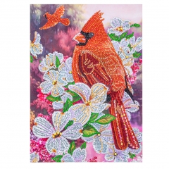 SX-DZ511  Special Shaped Diamond Painting Kits- Little bird  