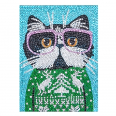 SX-S10423  Special Shaped Diamond Painting Kits - Cat