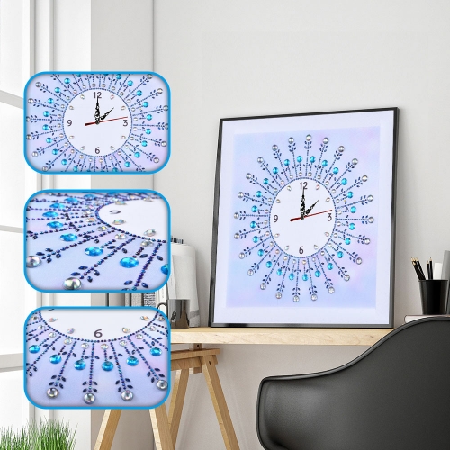 SX-DZ067 35X35cm Diamond Painting Kit - Clock