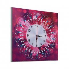 SX-DZ084  35X35cm Diamond Painting Kit - Clock