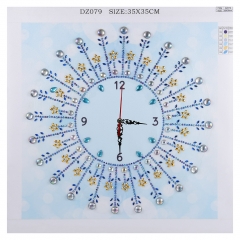 SX-DZ079 35X35cm Diamond Painting Kit - Clock