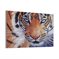 SX- H006   Special Shaped Diamond Painting Kits - Tiger