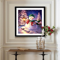 SX- B3395   Diamond Painting Kit - Snowman