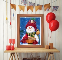 SX- B3414   Diamond Painting Kit - Snowman