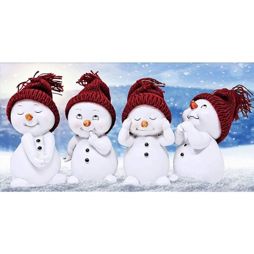 SX- B3417   Diamond Painting Kit - Christmas snowman