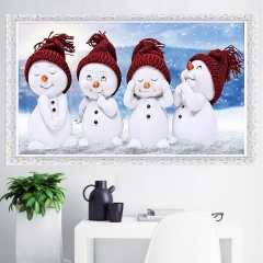 SX- B3417   Diamond Painting Kit - Christmas snowman