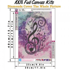 SX- B3458   Diamond Painting Kit - Note