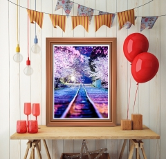 SX- B3462   Diamond Painting Kit - Train way