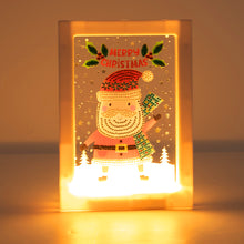 XKLED012 DIY Mosaic Night Light Part Special Shape Diamond Photo Frame