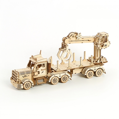 SX-TOY002001 3D Wooden Puzzle crane