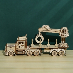 SX-TOY002001 3D Wooden Puzzle crane