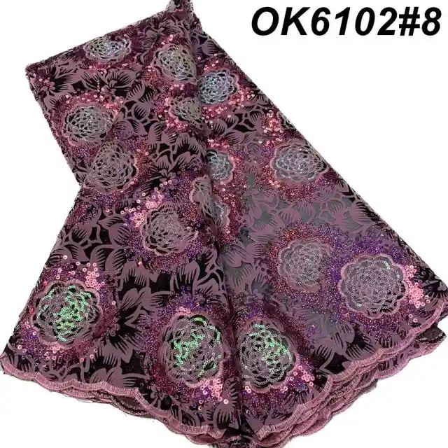 OK6102 (Net+velvet+sequins)