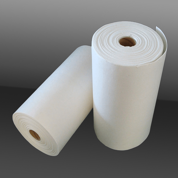 Biosoluble ceramic fiber paper