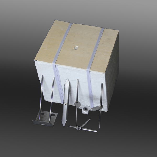 Bio-soluble ceramic fiber module