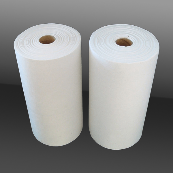 Biosoluble ceramic fiber paper