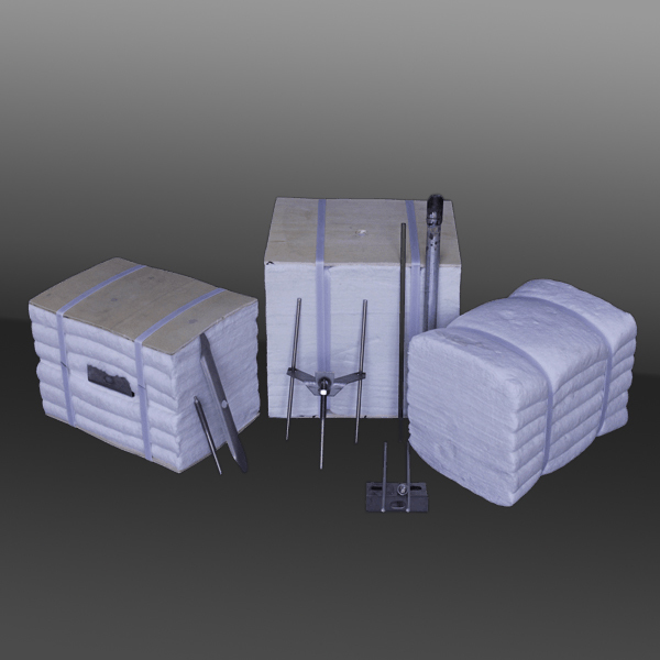 Bio-soluble ceramic fiber module