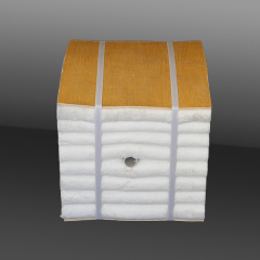 Bio-soluble ceramic fiber module