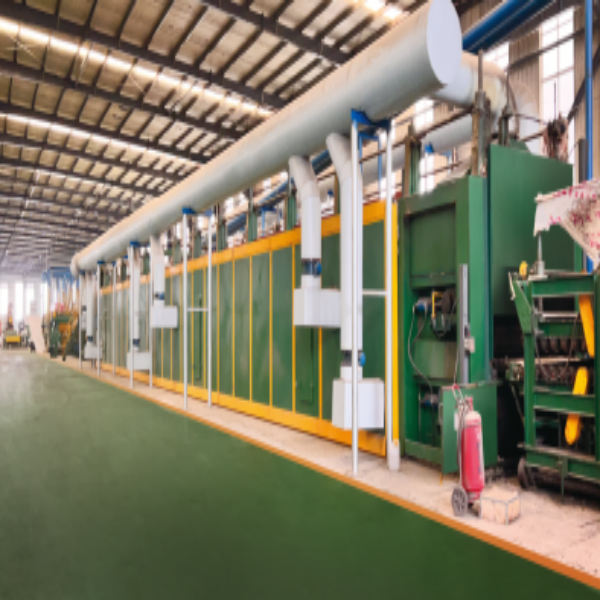 Coke oven rock wool production line