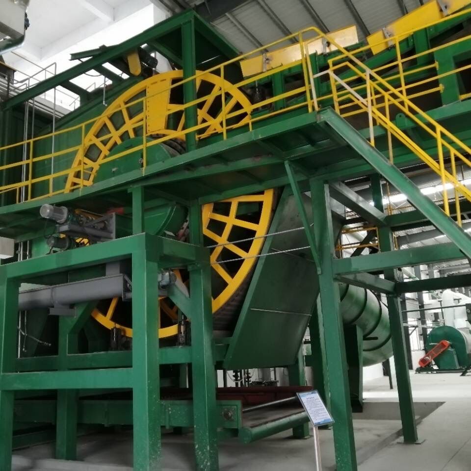 Electric furnace rock wool production line