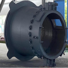 Coke oven rock wool production line