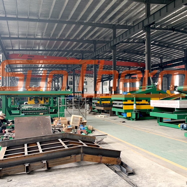 Natural gas furnace rock wool production line