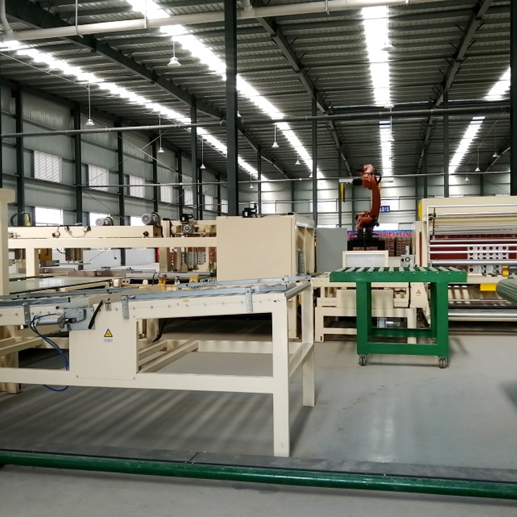 Natural gas furnace rock wool production line