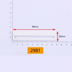 2981# Hook,Two piece set,Plastic,acrylic