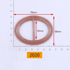 2020# Waist buckle,Wood color,Plastic,acrylic