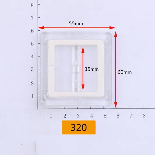 320# Transparent,Two piece set,Plastic,acrylic