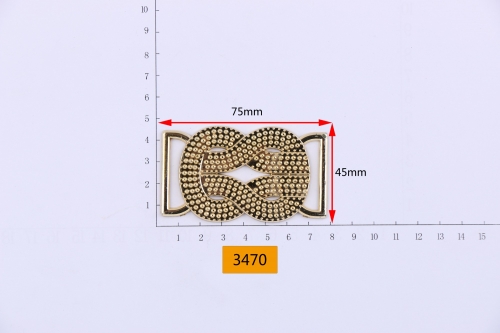 3470# Waist buckle,Special pattern,Plastic,acrylic
