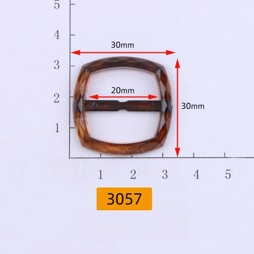 3057# Waist buckle,Mixed color,Plastic,acrylic