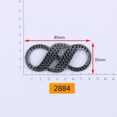2884# Customized,Decorate diamonds,Plastic,acrylic
