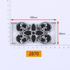 2870#Waist buckle,Special pattern,Plastic,acrylic