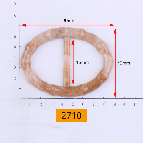 2710# Waist buckle,Mixed color,Plastic,acrylic
