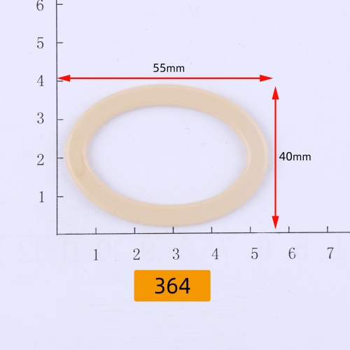 364# Oval,Plastic,acrylic