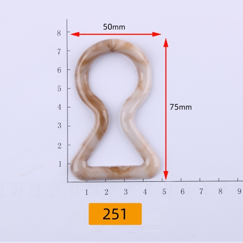 251# Hook,Two piece set,Plastic,acrylic