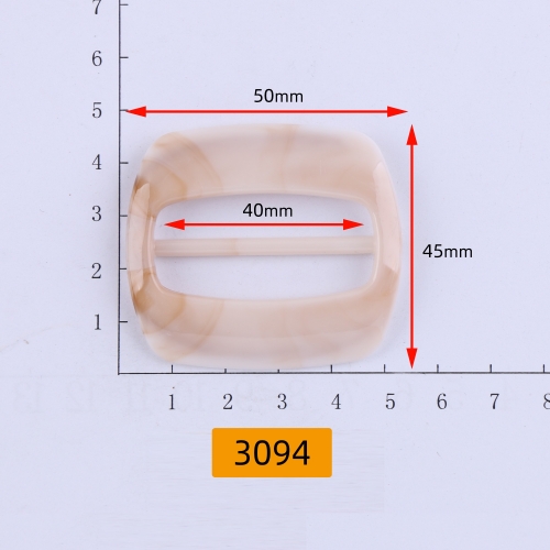 3094# Waist buckle,Special pattern,Plastic,acrylic