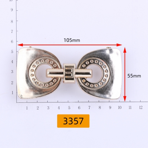 3357# Waist buckle,Special pattern,Plastic,acrylic