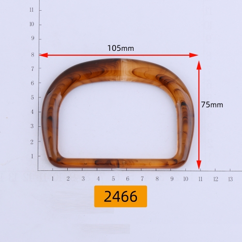 2466# Waist buckle,Mixed color,Plastic,acrylic