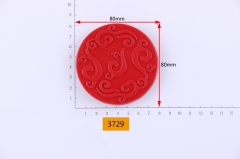 3729# Waist buckle,Special pattern,Plastic,acrylic